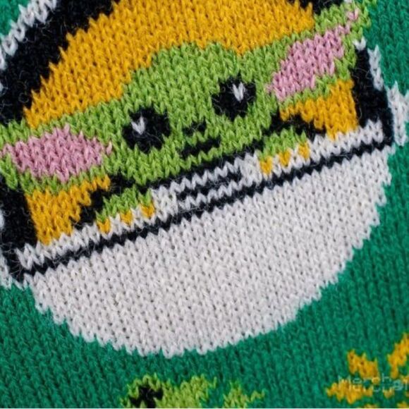 Star Wars:
Away on A Razorcrest Baby Yoda/Grogu Christmas Sweater NWT 3xl size - Picture 13 of 14